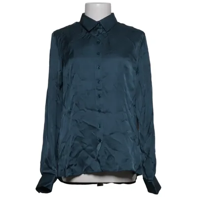 Skjorte (Blå) fra The Shirt Factory Viscose