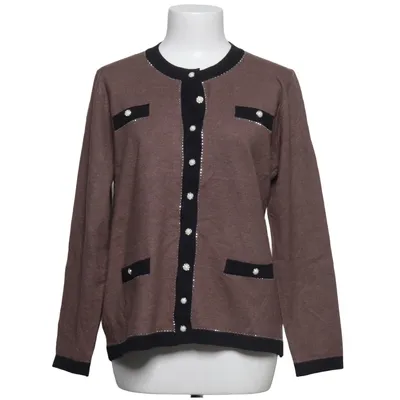 Cardigan (Brown, Black) from Roma Elastane, Modal, Polyamide, Polyester