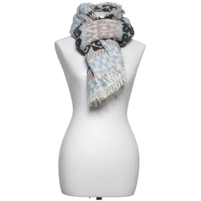 Écharpe (Bleu, Multicolore) de Erfurt Acrylique, Coton, Mohair, Polyester