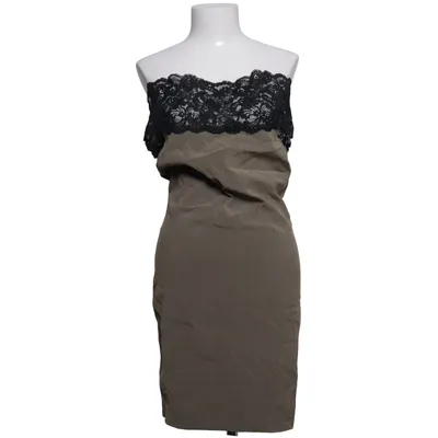 Cocktail dress (Beige, Black) from Seventy Elastane, Viscose