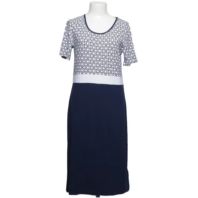 Jurk (Blauw, Wit) van Peter Hahn Elastaan, Viscose