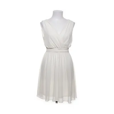 Wrap dress (White) from Zoul Edition Polyester