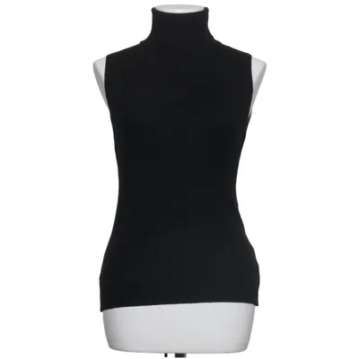 Pull sans manches (Noir) de CC Fashion Élasthane, Polyamide, Polyester, Viscose