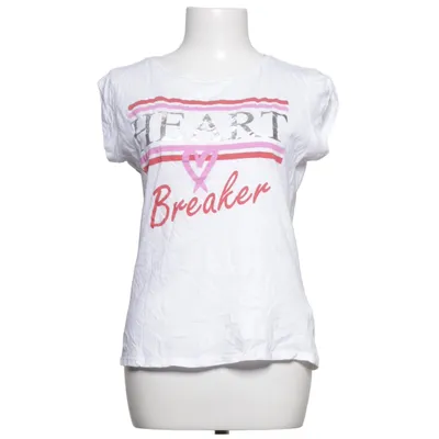 T-shirt (Blanc, Multicolore, Argent, Rose) de Hailys Coton