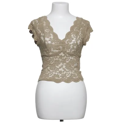 Bralette (Beige) van Zara Katoen, Elastaan, Polyamide, Viscose