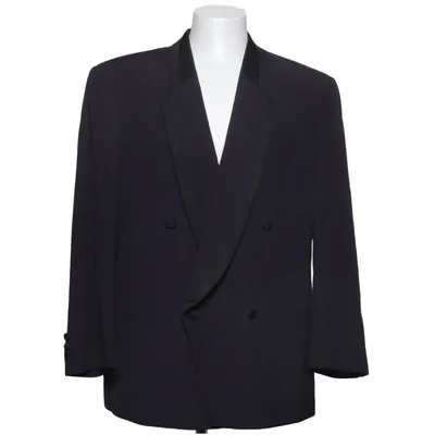 Smoking blazer (Grijs) van Masterhand Polyester, Viscose, Wol