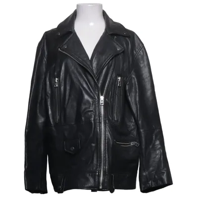 Bikerjacka (Svart) från Mango Skinn, Polyester
