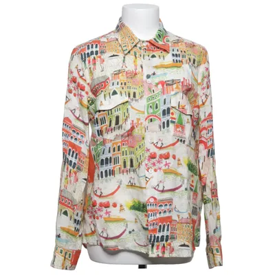Shirt (Wit, Meerkleurig) van Barena Linnen