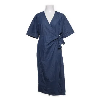 Omlottklänning (Blå) från Happy Holly Bomull