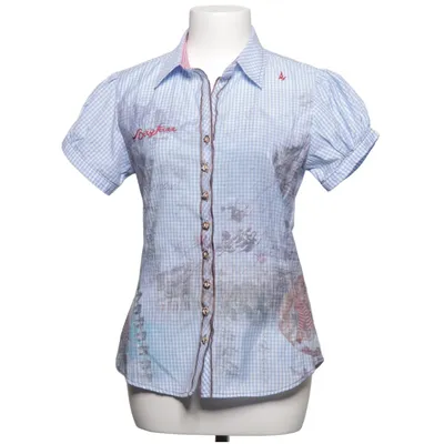 Korte mouwen shirt (Blauw, Wit, Meerkleurig) van Stockerpoint Katoen, Polyester
