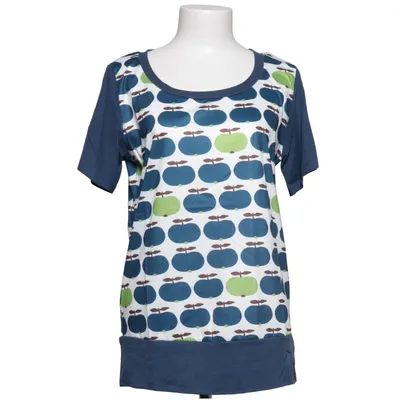 T-shirt (Blå, Hvid, Grøn) fra Misslook Polyester
