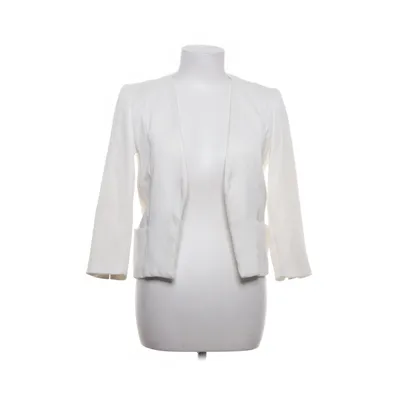 Blazer (Blanc) de Mango Élasthane, Polyester