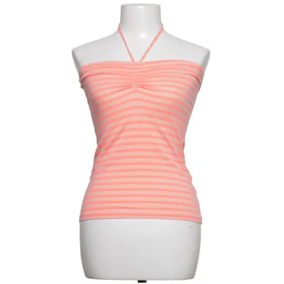 Neckholder Top (Orange) von Holly & Whyte by Lindex Baumwolle, Elasthan, Polyester