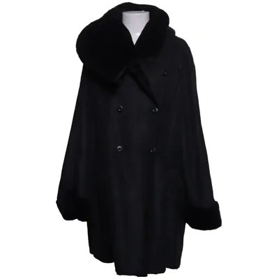Shearlingjacka (Svart) från Lady in Paris Akryl, Polyester