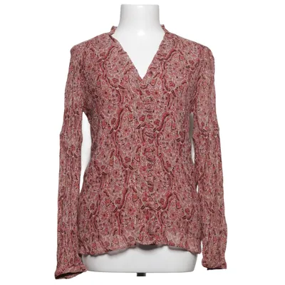 Blouse (Rouge, Multicolore) de Maison 123 Fibre métallique, Soie, Viscose