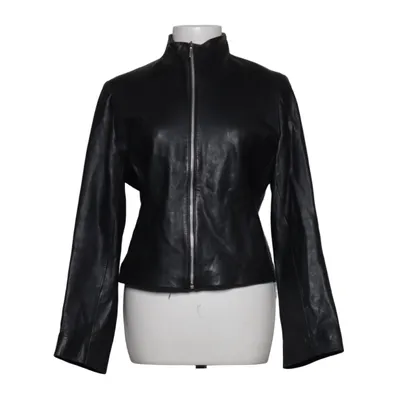 Leather jacket (Black) from Vali Leather, Polyester
