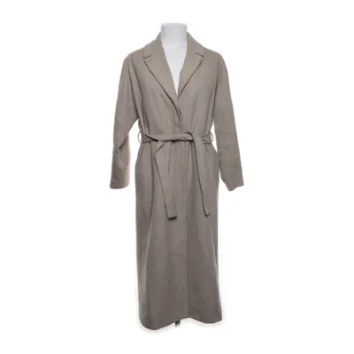 Coat (Beige) from MTWTFSS WEEKDAY Polyester, Wool