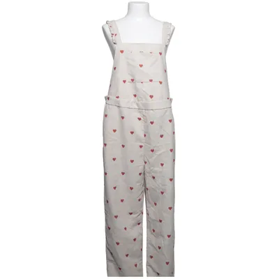 Dungarees (Beige, Red) from Shein Polyester