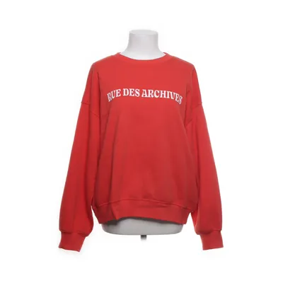 Collegetröja (Röd, Flerfärgad) från H&M Bomull, Polyester