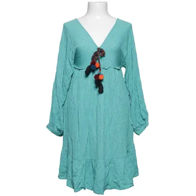 Robe (Vert, Bleu) de Sweewë Viscose
