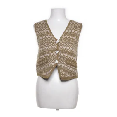 Slipover (Grön, Beige) från Zara Akryl, Polyamid, Polyester, Ull