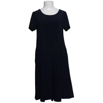 Robe (Bleu) de Nina Leonard Élasthane, Polyester