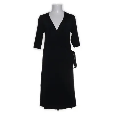 Wikkeljurk (Zwart) van House of Lola Viscose, Elastaan