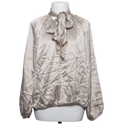 Strikblouse (Beige) van Steffen Schraut Zijde