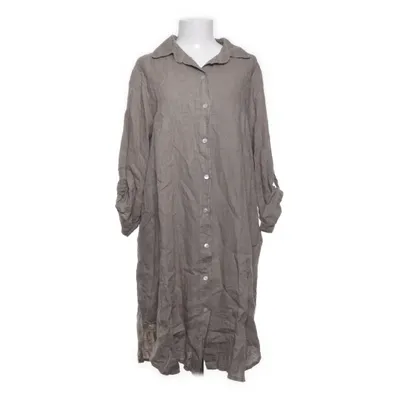 Shirt dress (Beige) from Made in italy Linen
