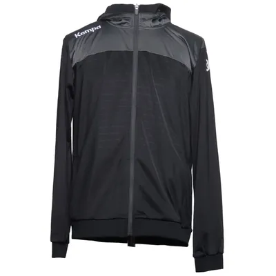 Sweat à capuche (Noir, Gris) de Kempa Polyester