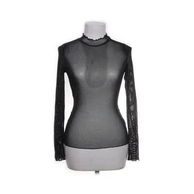 Topp (Svart) från Shein Elastan, Polyester