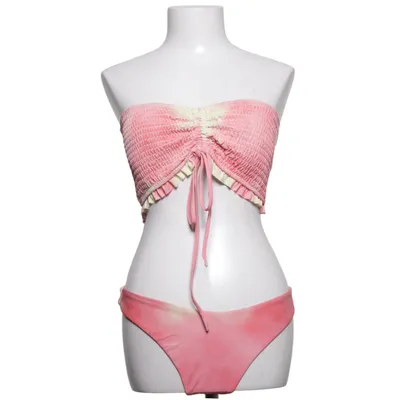 Bikini (Pink, Yellow, Multicolored) from Zaful Elastane, Polyester