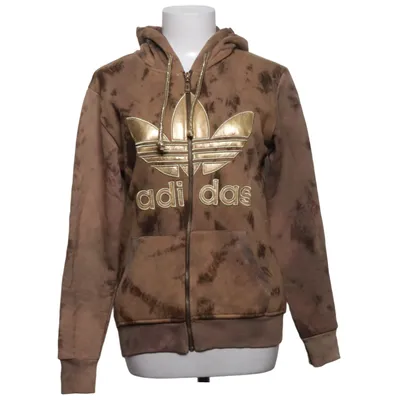 Sweat à capuche (Marron, Multicolore) de Adidas Coton