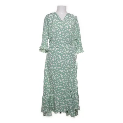 Omlottklänning (Grön, Vit)