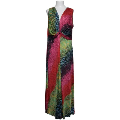 Maxikjole (Flerfarvet) fra Happi Elastan, Polyester