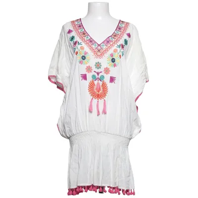 Kleid (Weiß, Mehrfarbig) von Ciao Milano