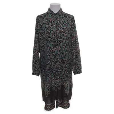 Skjortklänning (Svart, Flerfärgad) från SAND Jeans Elastan, Polyester