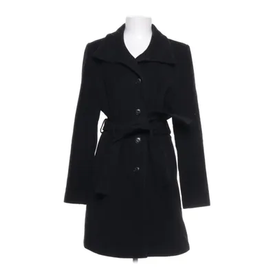 Coat (Black) from Joy Outerwear Polyamide, Polyester, Wool