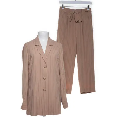 Jakkesæt (Beige) fra Gestuz Polyester, Viscose