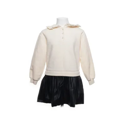 Dress (Beige, Black) from Zara