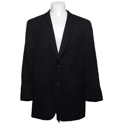 Blazer (Black) from Zignone Viscose, Wool
