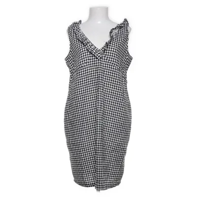 Klänning (Svart, Vit) från Next Linne, Viskos