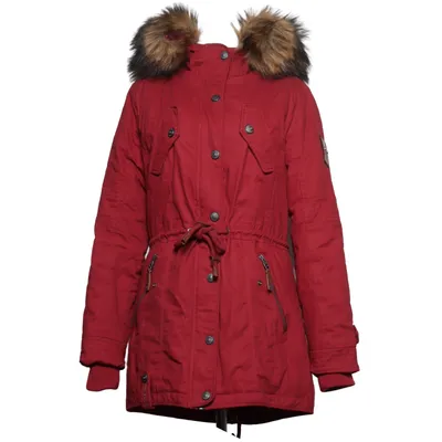 Parka (Rouge) de Marikoo Coton, Polyester