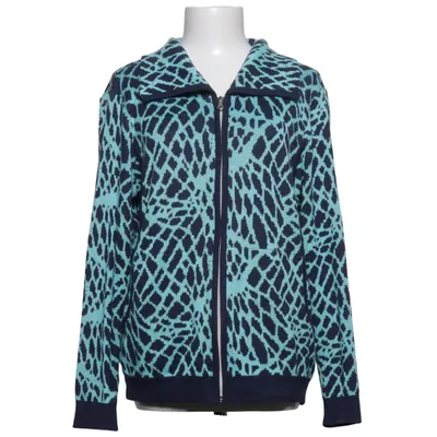 Cardigan (Blå, Grøn) fra Couture Line Akryl, Bomuld