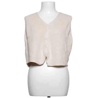 Vest (Beige) from Double Zero Acrylic, Cotton, Polyamide