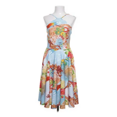 Klänning (Blå, Flerfärgad) från Bodyflirt Boutique Elastan, Polyester