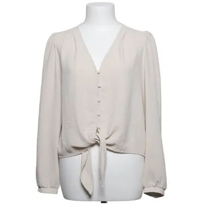 Blouse (Beige) from ONLY Blue Denim Polyester