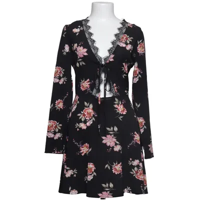 Jurk (Zwart, Meerkleurig) van Missguided Polyester