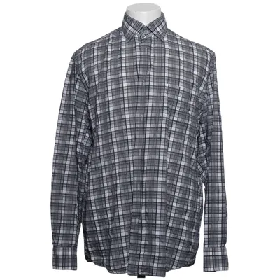 Skjorta (Svart, Vit, Grå) från Finest Shirtmaker Bomull