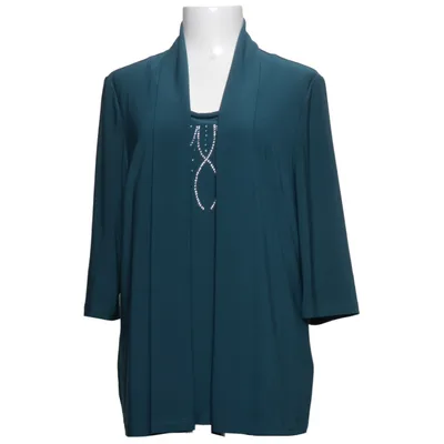 Twinset (Grön) från Atelier GS Elastan, Polyester